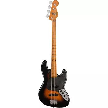 Squier 40th Anniversary Jazz Electric Bass, с кленовой накладкой на гриф, атласные 2-цветные солнечные лучи Squier 40th Anniversary Jazz Electric Bass, with Maple Fingerboard