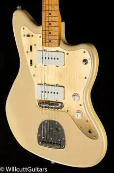 Squier 40th Anniversary Jazzmaster Vintage Edition Кленовый гриф Satin Desert Sand (886) Squier 40th Anniversary Jazzmaster Edition Maple Fingerboard (886)