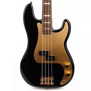 Squier 40th Anniversary Precision Bass Gold Edition Black 40th Anniversary Precision Gold Edition