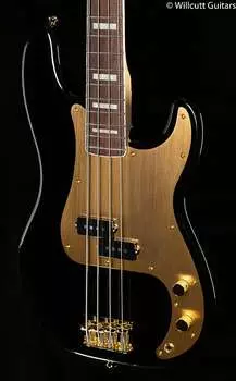 Squier 40th Anniversary Precision Bass Gold Edition Black (721)