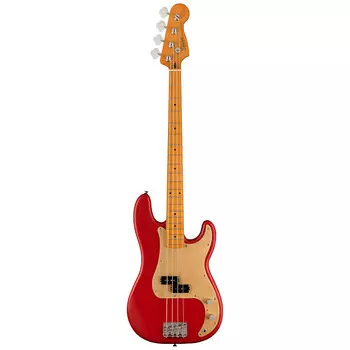 Squier 40th Anniversary Precision Bass, Vintage Edition, Satin Dakota Red