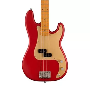 Squier 40th Anniversary Precision Bass, Vintage Edition - Satin Dakota Red