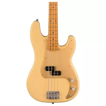 Squier 40th Anniversary Precision Bass, Vintage Edition, Satin Vintage Blonde 379530507