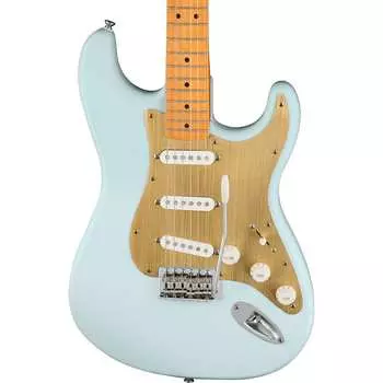 Squier 40th Anniversary Stratocaster, Vintage Edition, Satin Sonic Blue Fender 0379510572