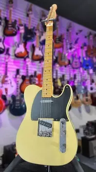 Squier 40th Anniversary Telecaster Electric Guitar, Vintage Edition - Satin Vintage Blonde с 092