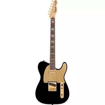 Squier 40th Anniversary Telecaster Gold Edition - черный Fender