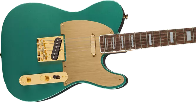 Squier 40th Anniversary Telecaster Gold Edition Sherwood Green