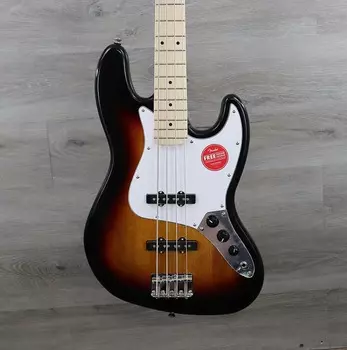Гитара Squier Affinity Jazz Bass с кленовой накладкой грифа