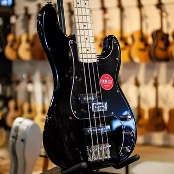 Squier Affinity Precision Bass PJ, кленовый гриф - черный 0378553506