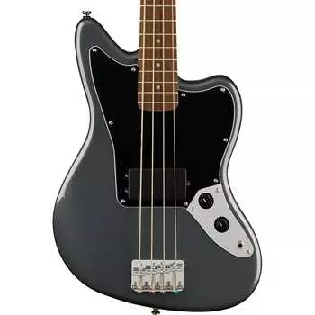 Squier Affinity Series Jaguar Bass H Charcoal Frost Metallic