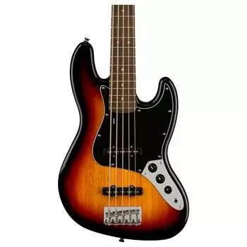 Squier Affinity Series Jazz Bass V 5-String Bass, 3-Color Sunburst