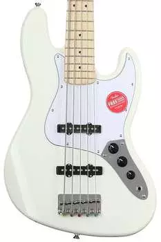 Squier Affinity Series Jazz Bass V - олимпийский белый с кленовой накладкой 0378652505