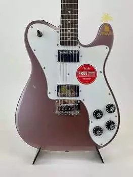 Squier Affinity Series Telecaster Deluxe, лавровый гриф, белая накладка, бордовый туман Affinity Series Telecaster Deluxe, Laurel Fingerboard, Wht Pickguard, Burgundy Mist