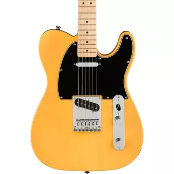 Squier Affinity Series Telecaster Кленовый гриф Электрогитара Butterscotch Blonde