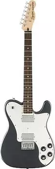 Squier Affinity Telecaster Deluxe Guitar Laurel Neck Charcoal Frost Metallic 0378250 569