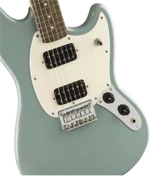 Squier Bullet Mustang HH, накладка на гриф Laurel, цвет Sonic Grey 0371220548