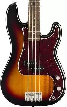 Squier by Fender Classic Vibe 60s P Bass Laurel Fretboard 3 Tone Sunburst Squier by Classic Vibe 60s P Bass Laurel Fretboard
