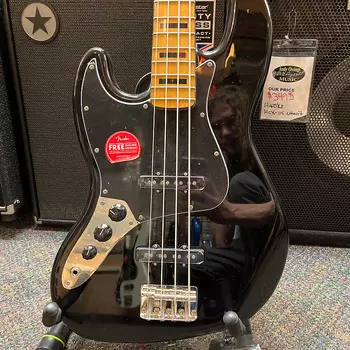 Squier Classic Vibe 70s Jazz Bass Левша Черный Classic Vibe 70s Jazz Bass Left Handed