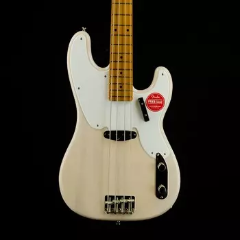 Squier Classic Vibe '50s Precision Bass, кленовый гриф, белый блонд 0374500501
