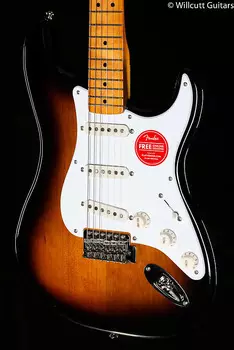 Squier Classic Vibe '50s Stratocaster, кленовый гриф, 2 цвета Sunburst — ISSH21003972-7.82 lbs