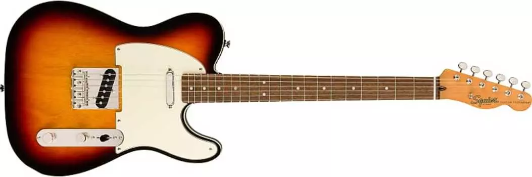 Squier Classic Vibe '60s Custom Telecaster, накладка на гриф Laurel, 3 цвета Sunburst — ISSA21002489