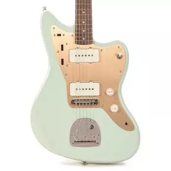 Squier Classic Vibe '60s Jazzmaster Surf Green с золотой анодированной накладкой (эксклюзив CME)