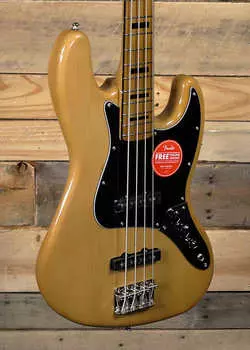 Squier Classic Vibe '70s Jazz 4-String Bass Natural