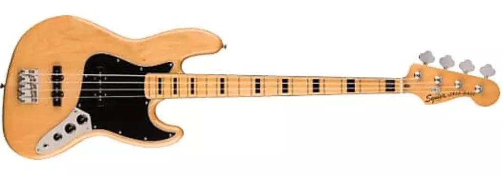 Squier Classic Vibe '70s Jazz Bass, кленовый гриф, натуральный - CMHC21001953