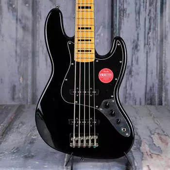 Squier Classic Vibe '70s Jazz Bass V 5-String, черный Vibe '70s Jazz Bass V, Black