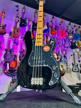 Squier Classic Vibe '70s Precision Bass - Black *БЕСПЛАТНЫЙ ПЛЕК ПРИ ПОКУПКЕ*! 871 Precission Bass
