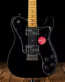Squier Classic Vibe '70s Telecaster Deluxe — черный — бесплатная доставка 0374060506