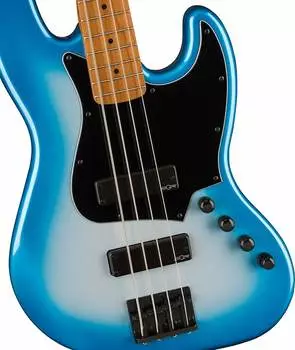 Squier - Contemporary Active Jazz Bass Guitar - HH - Sky Burst Metallic
