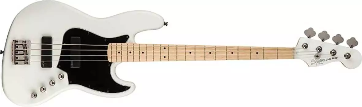 Squier Contemporary Active Jazz Bass HH, кленовый гриф, плоский белый - ICSH21043738