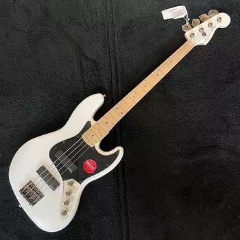 Squier Contemporary Active Jazz Bass HH MN Flat White 11lbs, 11oz S#ICS20000511