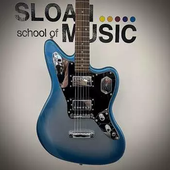 Squier Contemporary Jaguar - Sky Burst Metallic Fender Contemporary Jaguar HH ST