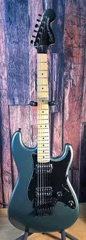 Squier Contemporary Stratocaster HH FR Roasted Gunmetal Metallic