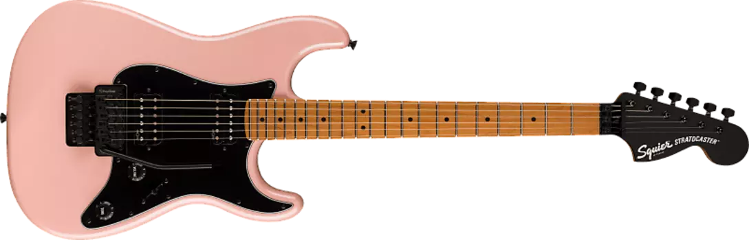 Squier Contemporary Stratocaster HH FR - Shell Pink Pearl Contemporary Stratocaster HH FR Roasted