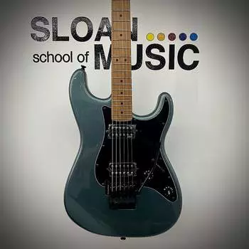 Squier Contemporary Stratocaster HH - Gunmetal Metallic Contemporary Stratocaster HH FR Roasted