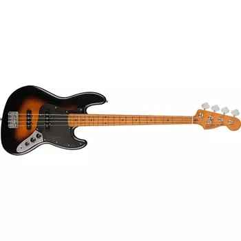 Squier (Fender) 40th Anniversary Jazz Bass, Vintage Satin Wide 2-Color Sunburst 0379541502