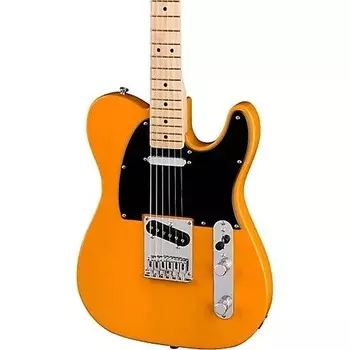 Squier FSR Bullet Telecaster Maple Fingerboard Electric Guitar Butterscotch Blonde Правая рука FSR Bullet Telecaster Electric Guitar