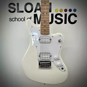 Squier Mini Jazzmaster - олимпийский белый Mini Jazzmaster HH