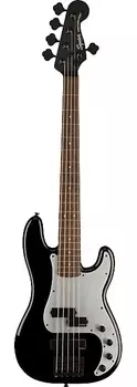 Squier от Fender Contemporary Active 5-String Electric Precision Bass V, черный CONTACTPBASSPHVLRLBLK