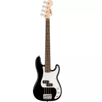 Squier от Fender Mini Precision Bass, гриф Laurel, черный 0370127506