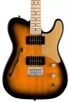 Squier от Fender Paranormal Cabronita Telecaster Тонкая кленовая накладка на гриф, анодированная золотом Telecaster Thinline