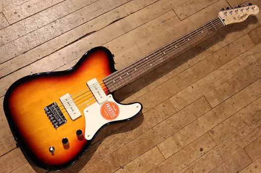 Squier Paranormal Baritone Carbonita Telecaster 3-Color Sunburst