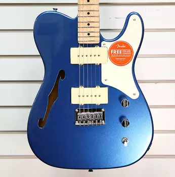 Squier Paranormal Cabronita Telecaster Thinline 2021 Lake Placid Blue