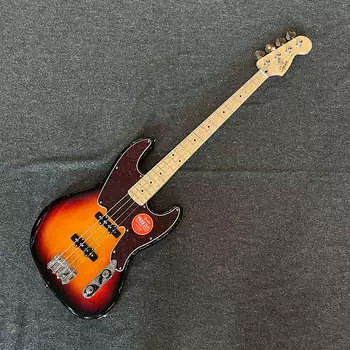 Squier Paranormal Jazz Bass '54 3-Tone Sunburst #CYKC21004054 9lbs, 9oz