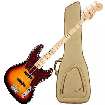 Squier Paranormal Jazz Bass '54 - Maple, 3-Color Sunburst PERFORMER PAK Paranormal Jazz Bass '54 3-Color Sunburst