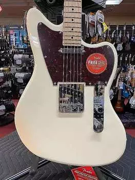 Squier Paranormal Offset Telecaster, кленовый гриф, олимпийский белый Paranormal Offset Telecaster, Maple Fingerboard, Olympic White