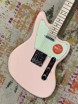 Squier Paranormal Offset Telecaster в розовой оболочке